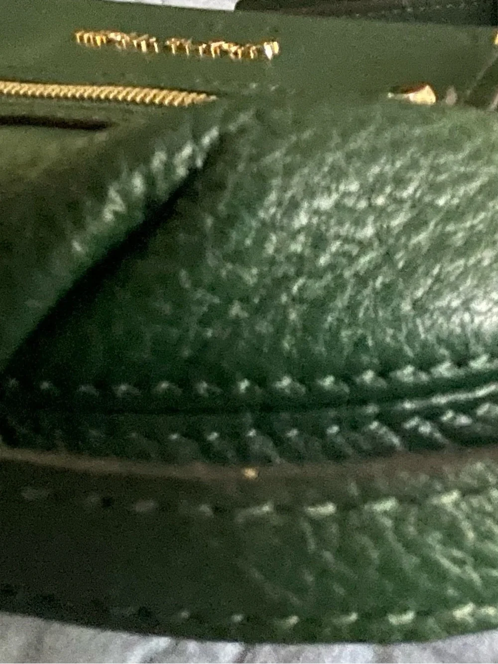 Michael Kors Gilmore Leather Crossbody Bag Forest Green
